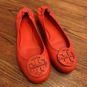 Tory Burch Flats- 9.5- Wild Berry